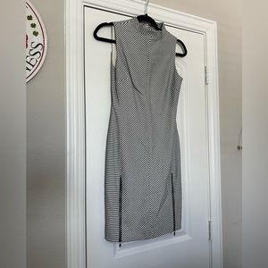 Antonio Melani Stripe Zipper Dress